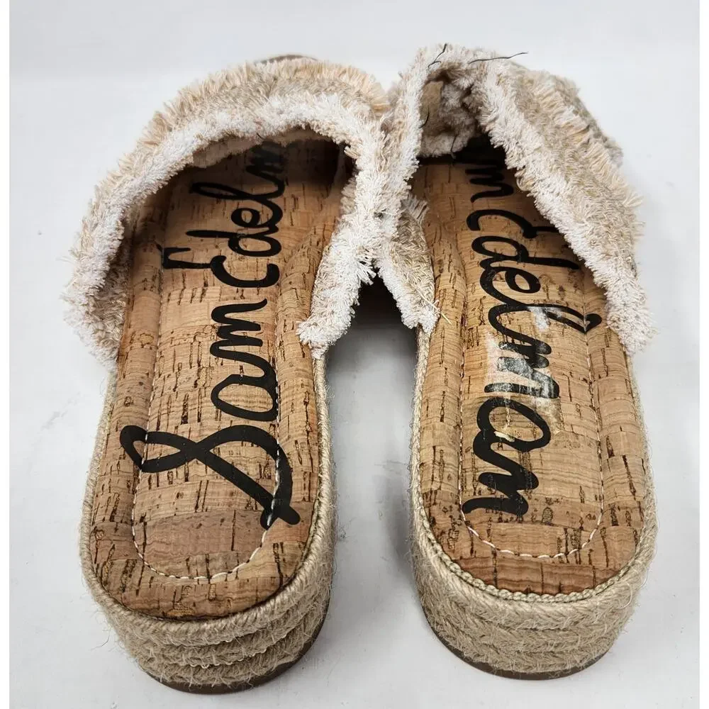 Sam Edelman Ashlynn Espadrilles Platform Sandals Womens 11